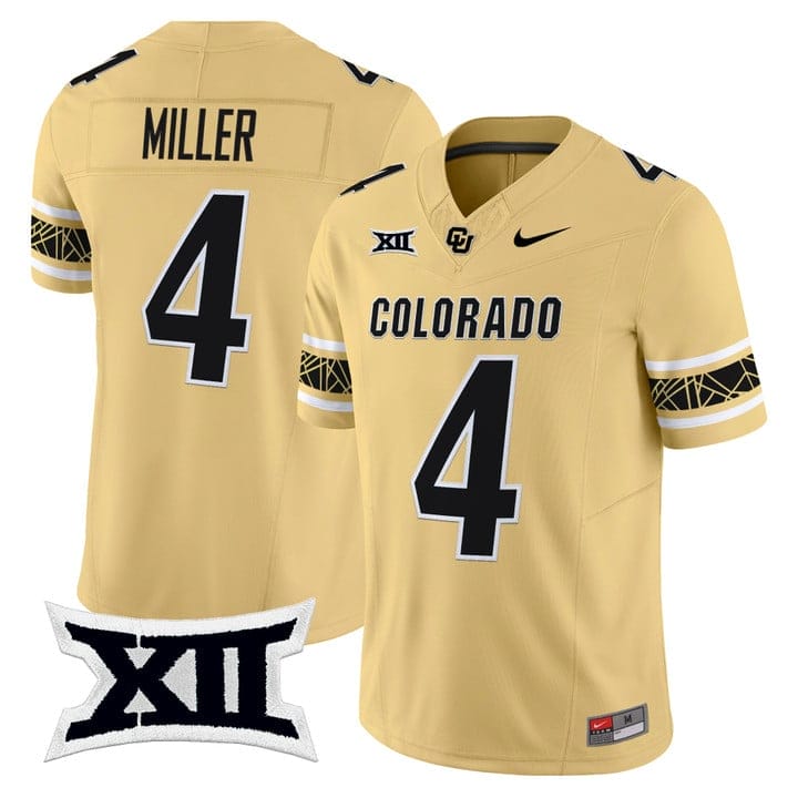 Alternative view of Omarion Miller Jersey #4 Colorado Buffaloes 2025 Vapor Limited V2 Stitched