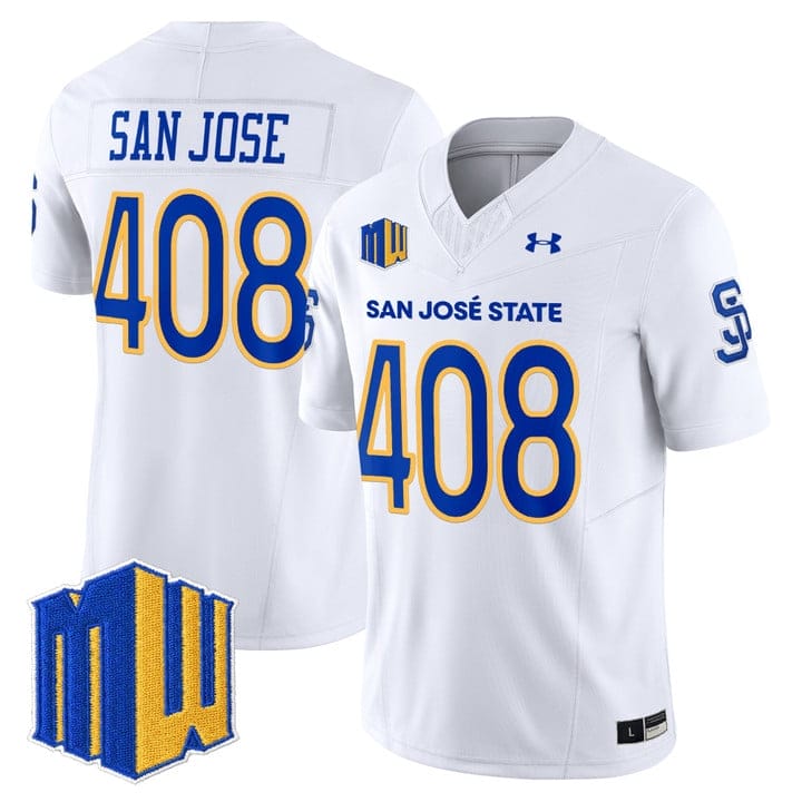 San Jose Jersey #408 San José State Spartans 2025 Limited Stitched - Image 5