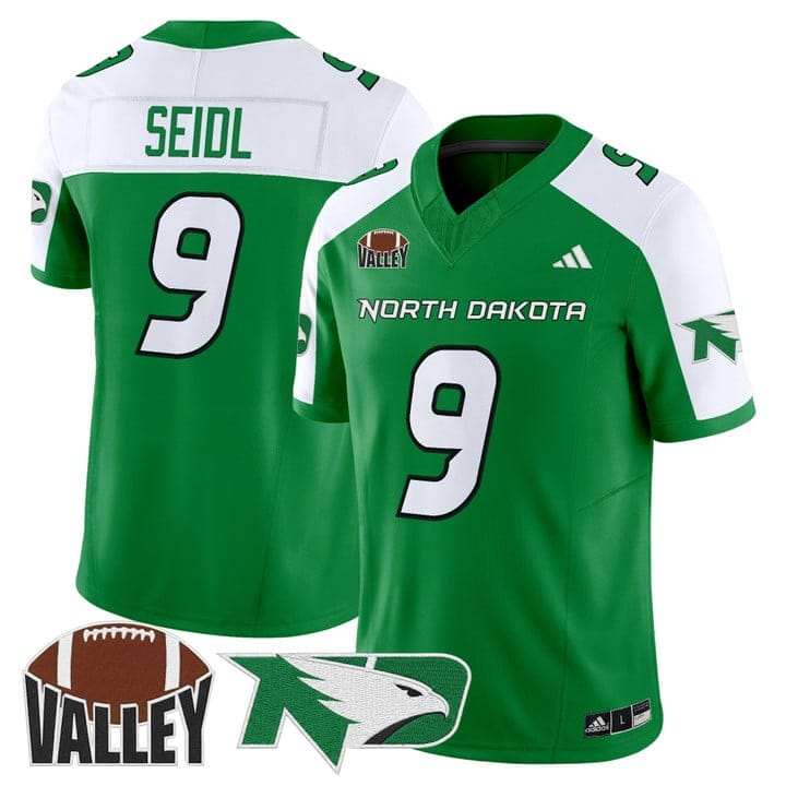Sawyer Seidl Jersey #9 North Dakota Fighting Hawks 2025 Stitched - Image 3