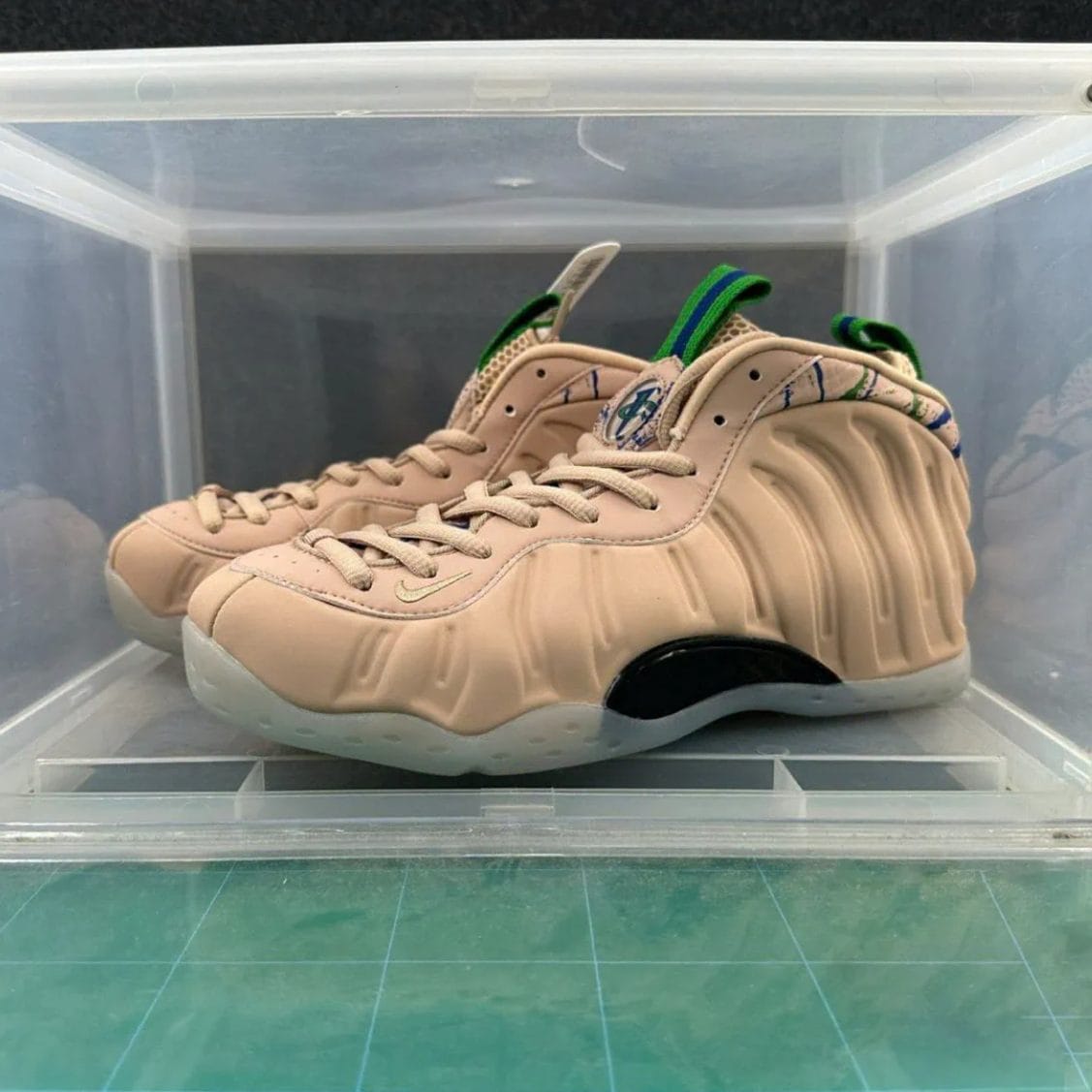 Air Foamposite One Particle Beige Shoes Sneakers - Image 7