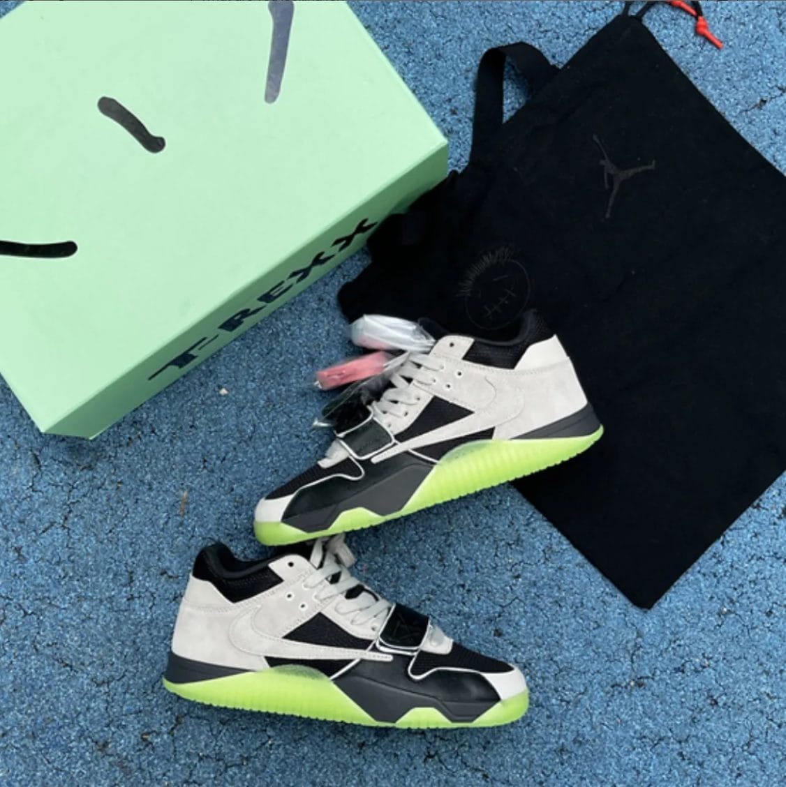 Chase B x Travis Scott x Jumpman Jack Shoes Sneakers - Image 10