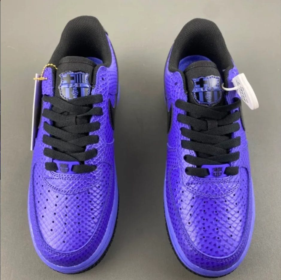 Kobe Bryant x FC Barca x Air Force 1 Low Protro Persian Violet Shoes Sneaker - Image 11