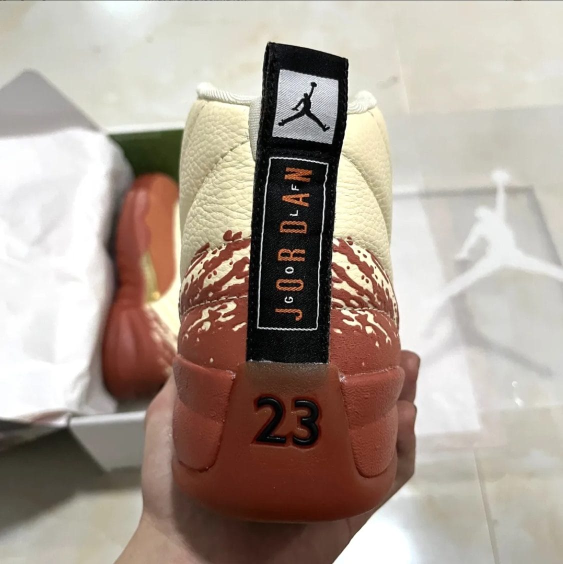 Eastside Golf x Air Jordan 12 Out Of The Clay Shoes Sneakers - Image 11