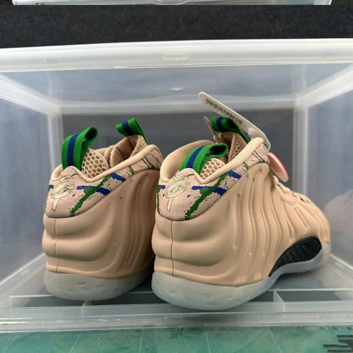 Air Foamposite One Particle Beige Shoes Sneakers - Image 8
