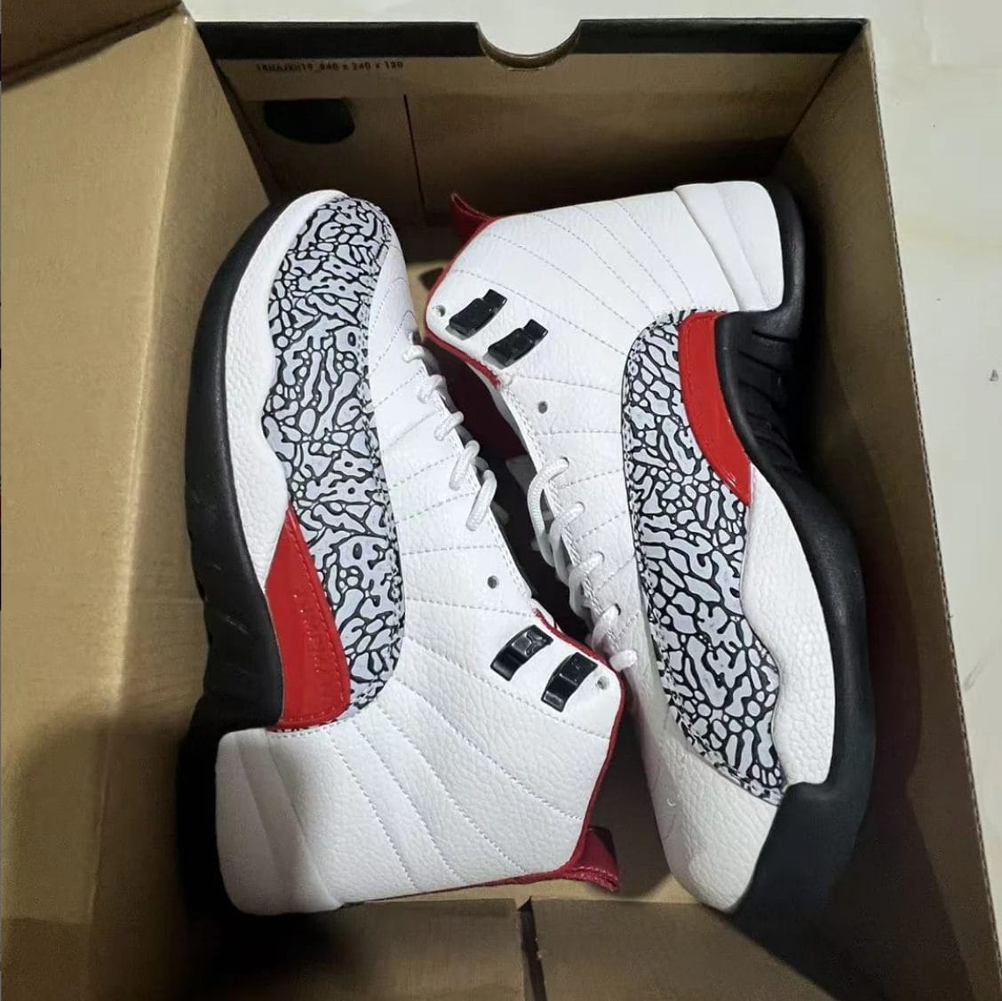 Air Jordan 12 Elephant Print Shoes Sneakers - Image 6