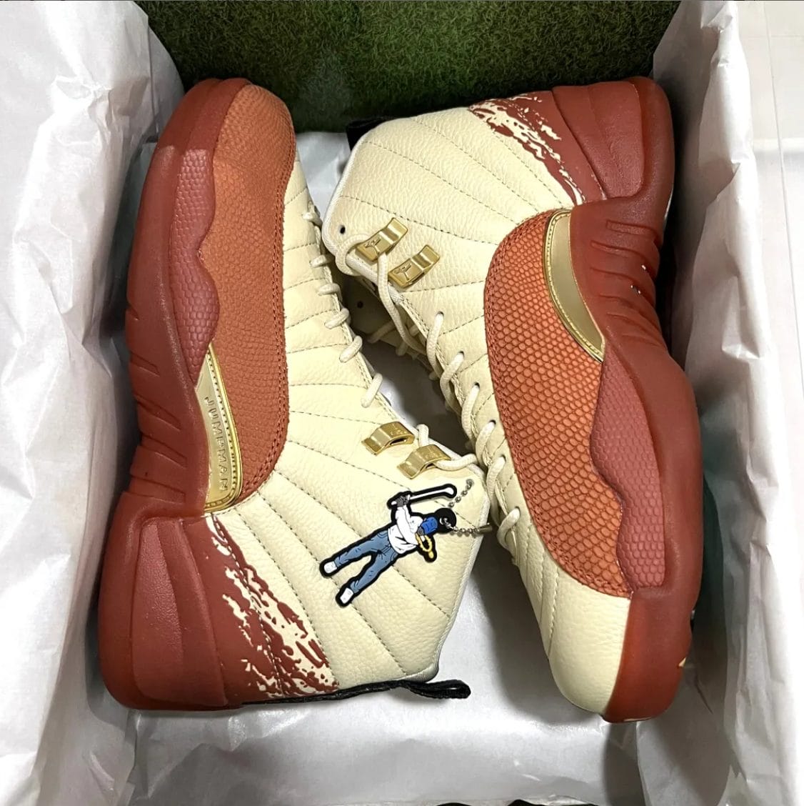 Eastside Golf x Air Jordan 12 Out Of The Clay Shoes Sneakers - Image 12