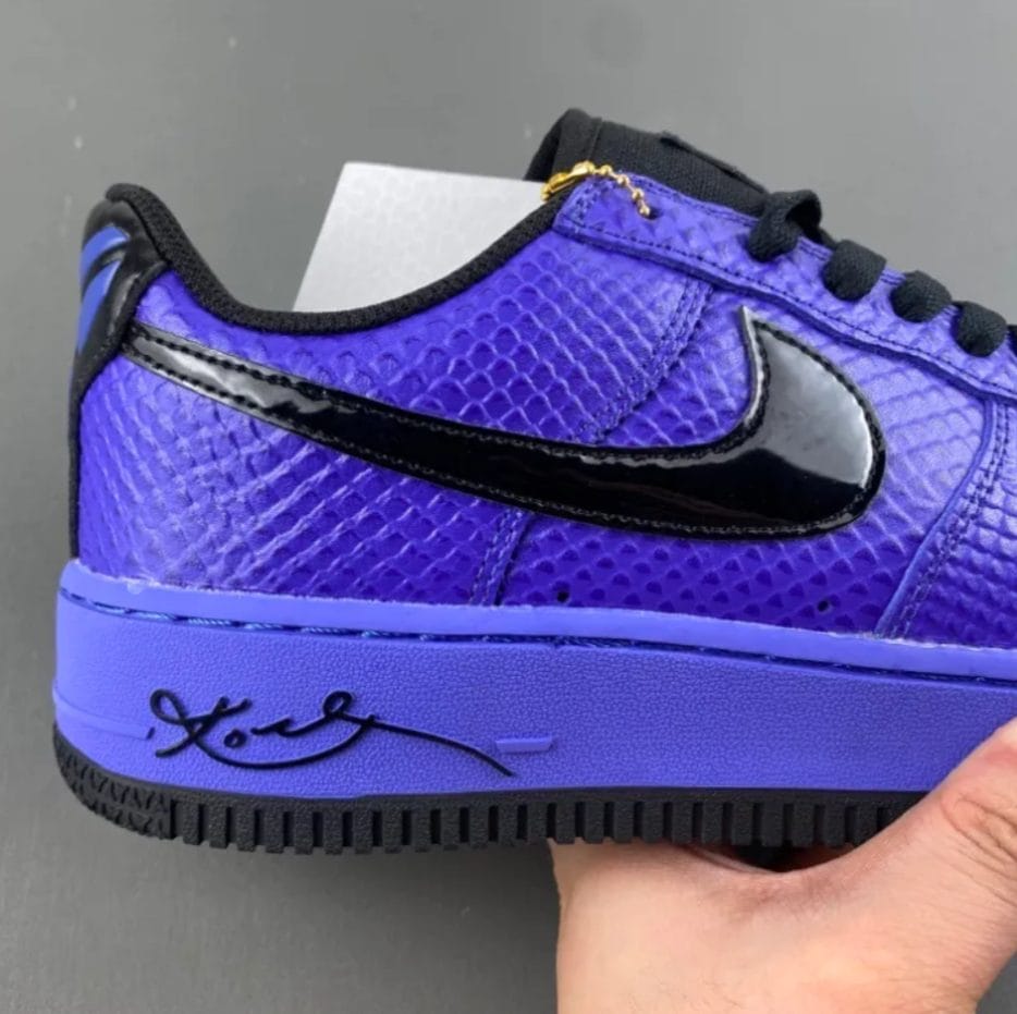 Kobe Bryant x FC Barca x Air Force 1 Low Protro Persian Violet Shoes Sneaker - Image 14