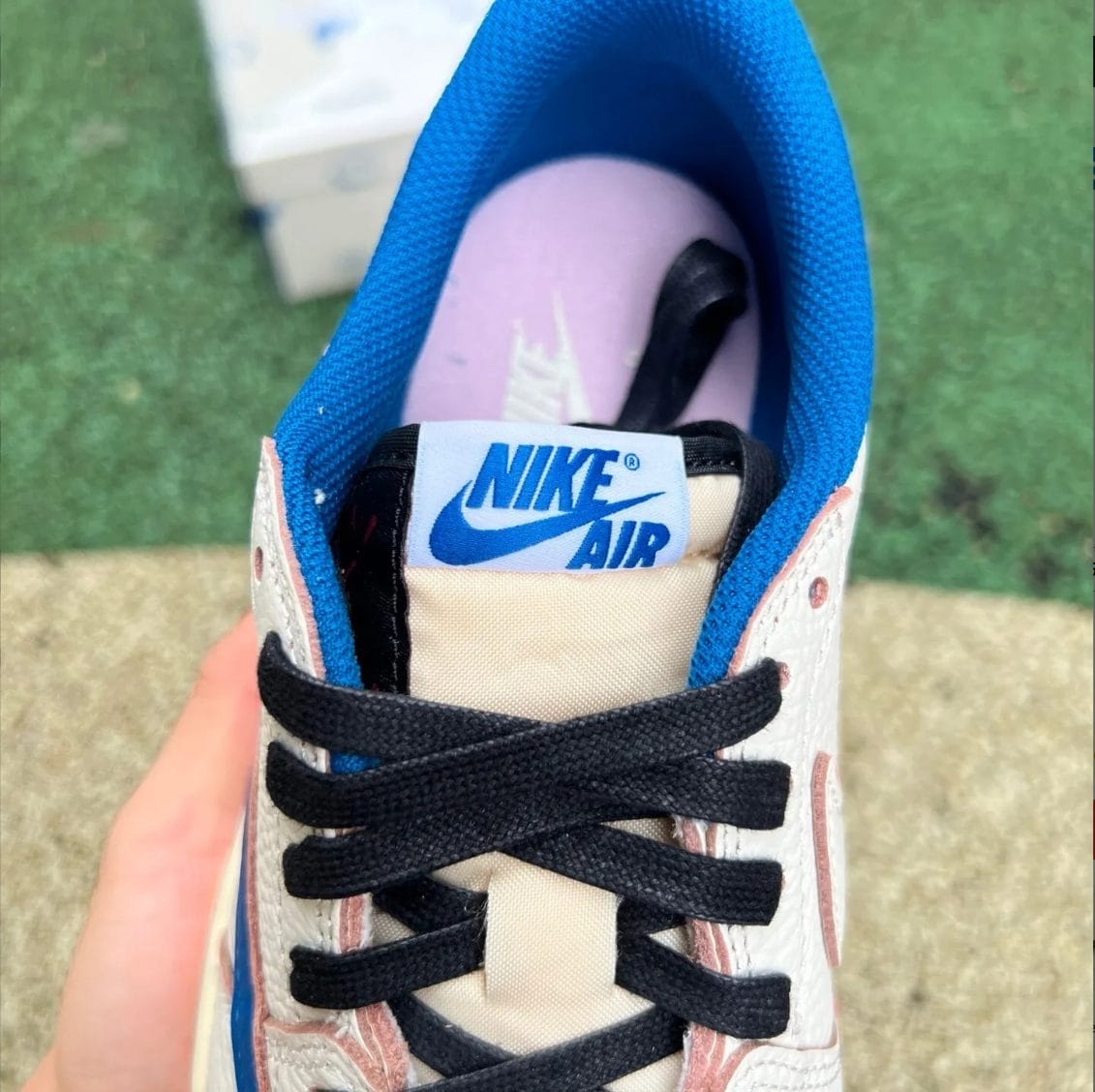 Travis Scott x Fragment x Air Jordan 1 Low 2025 Shoes Sneakers - Image 8