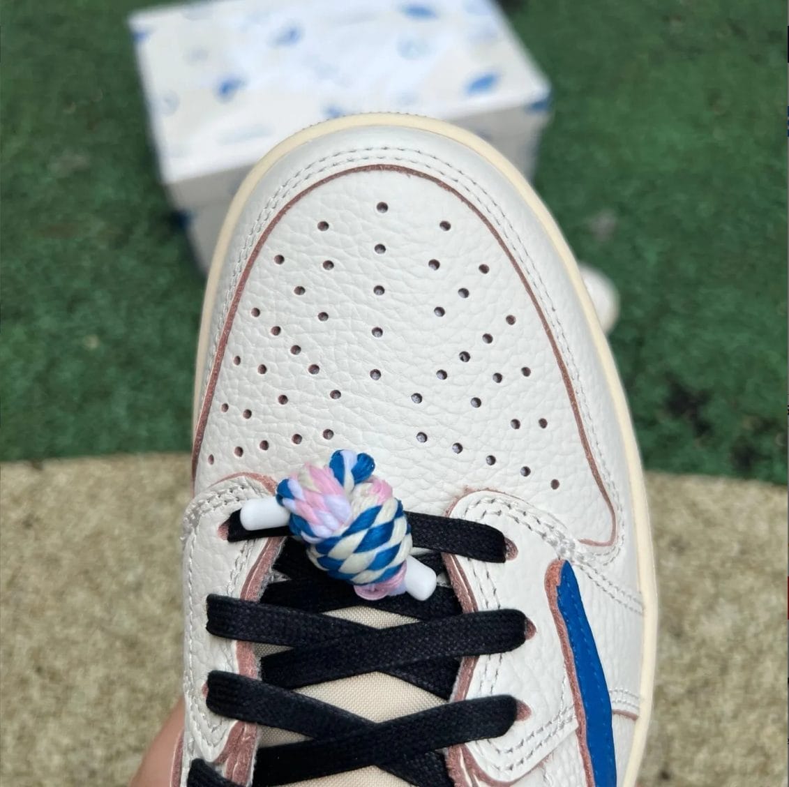 Travis Scott x Fragment x Air Jordan 1 Low 2025 Shoes Sneakers - Image 9