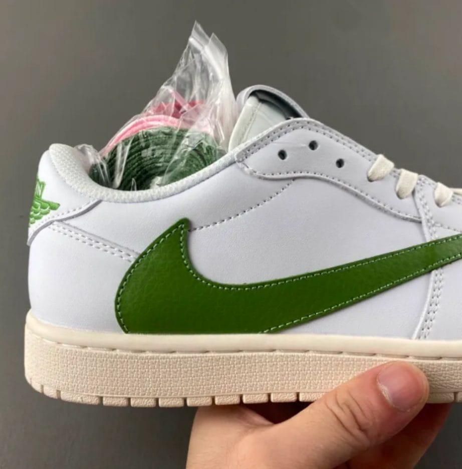 Travis Scott x Air Jordan 1 Low OG Matcha Shoes Sneakers - Image 10
