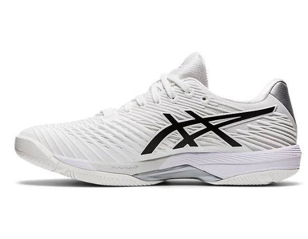 Asics Solution Speed FF 2 White Black 1041A182-100 - Image 4