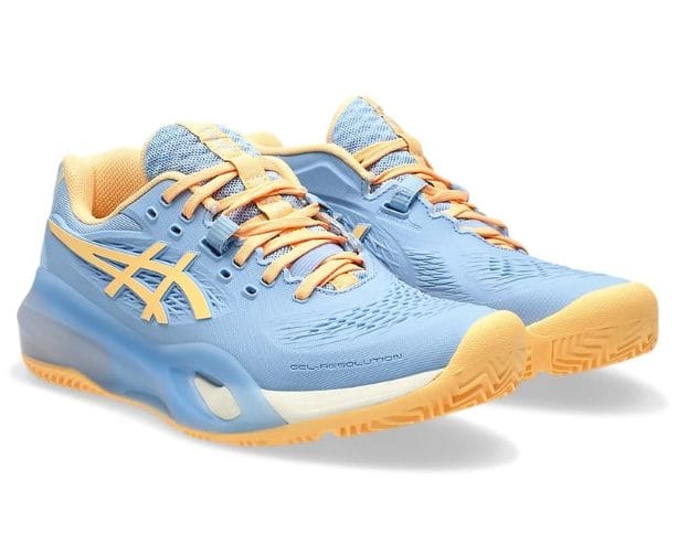 Wmns Asics Gel-Resolution X Padel Stone Wash Orange Glow 1042A285-400 - Image 4