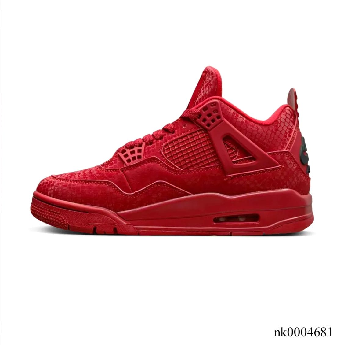 Nigel Sylvester x Air Jordan 4 Red Mamba Shoes Sneakers - Image 7