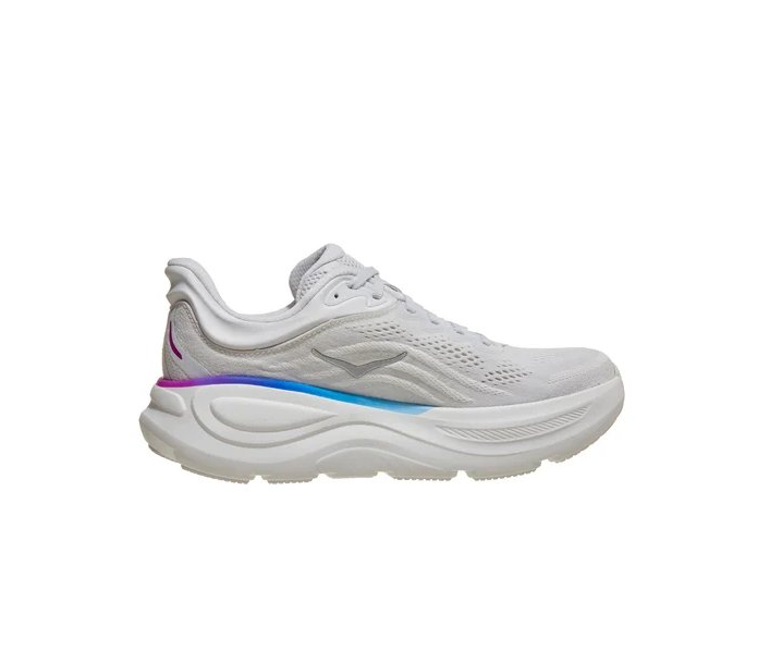Hoka One One Bondi 9 Cosmic Grey White Mesh 1162012-CYWH - Image 4