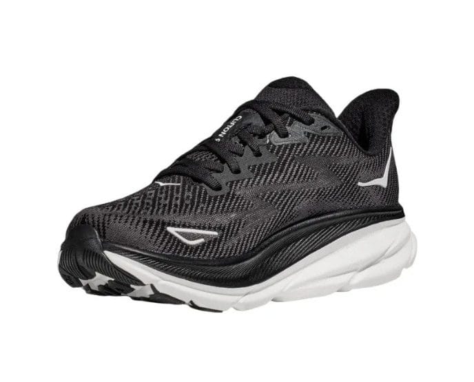 Hoka One One Clifton 9 2E Wide Black White 1132210-BWHT - Image 3
