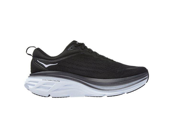Hoka One One Bondi 8 Black White 1123202-BWHT - Image 4