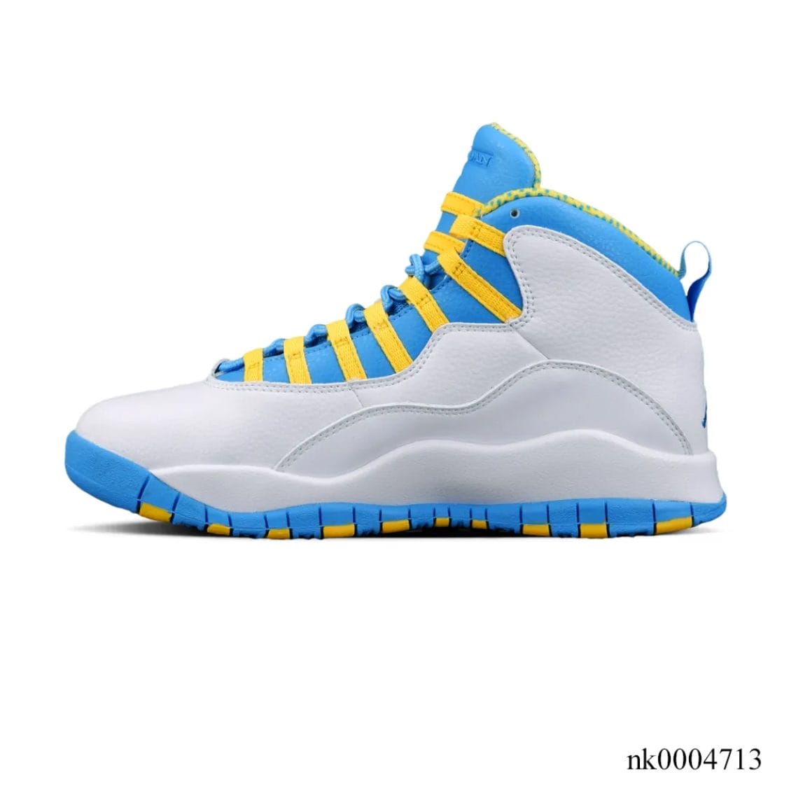 Air Jordan 10 Carolina Blue Yellow Shoes Sneakers