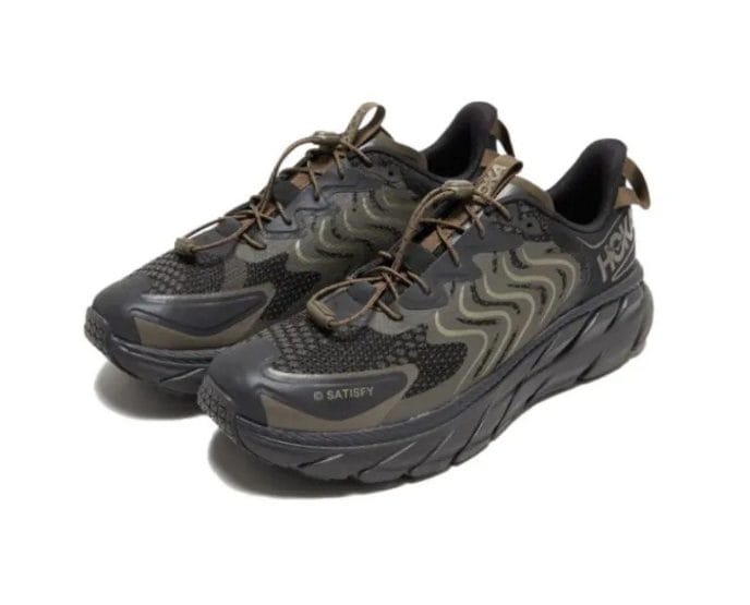 Hoka One One Clifton LS x Satisfy Forged Iron 1143450-FIBC - Image 3
