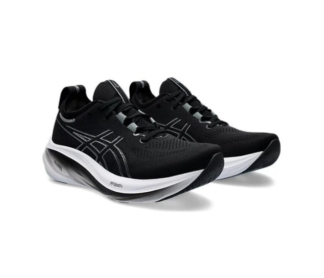 Asics Gel Nimbus 26 Wide Black Graphite Grey 1011B795-001 - Image 5