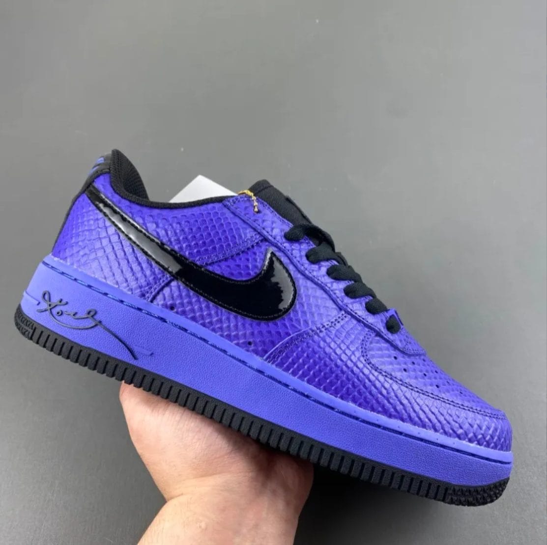 Alternative view of Kobe Bryant x FC Barca x Air Force 1 Low Protro Persian Violet Shoes Sneaker