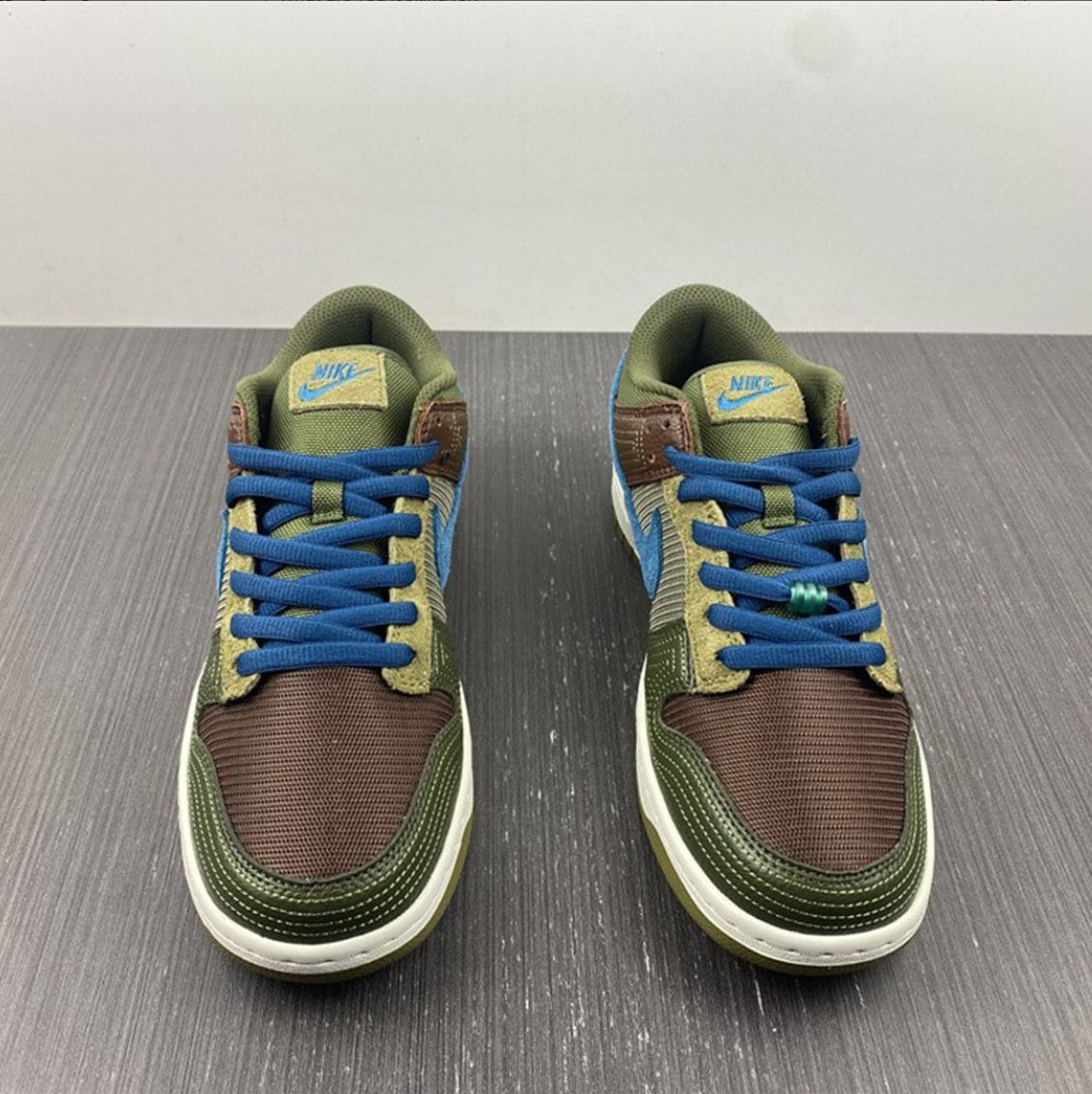 Alternative view of Nike Dunk Low NH Jade Cacao Wow Shoes Sneakers