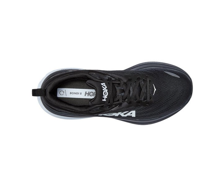 Hoka One One Bondi 8 Black White 1123202-BWHT - Image 2