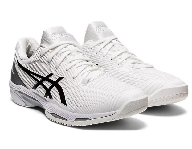 Asics Solution Speed FF 2 White Black 1041A182-100 - Image 5