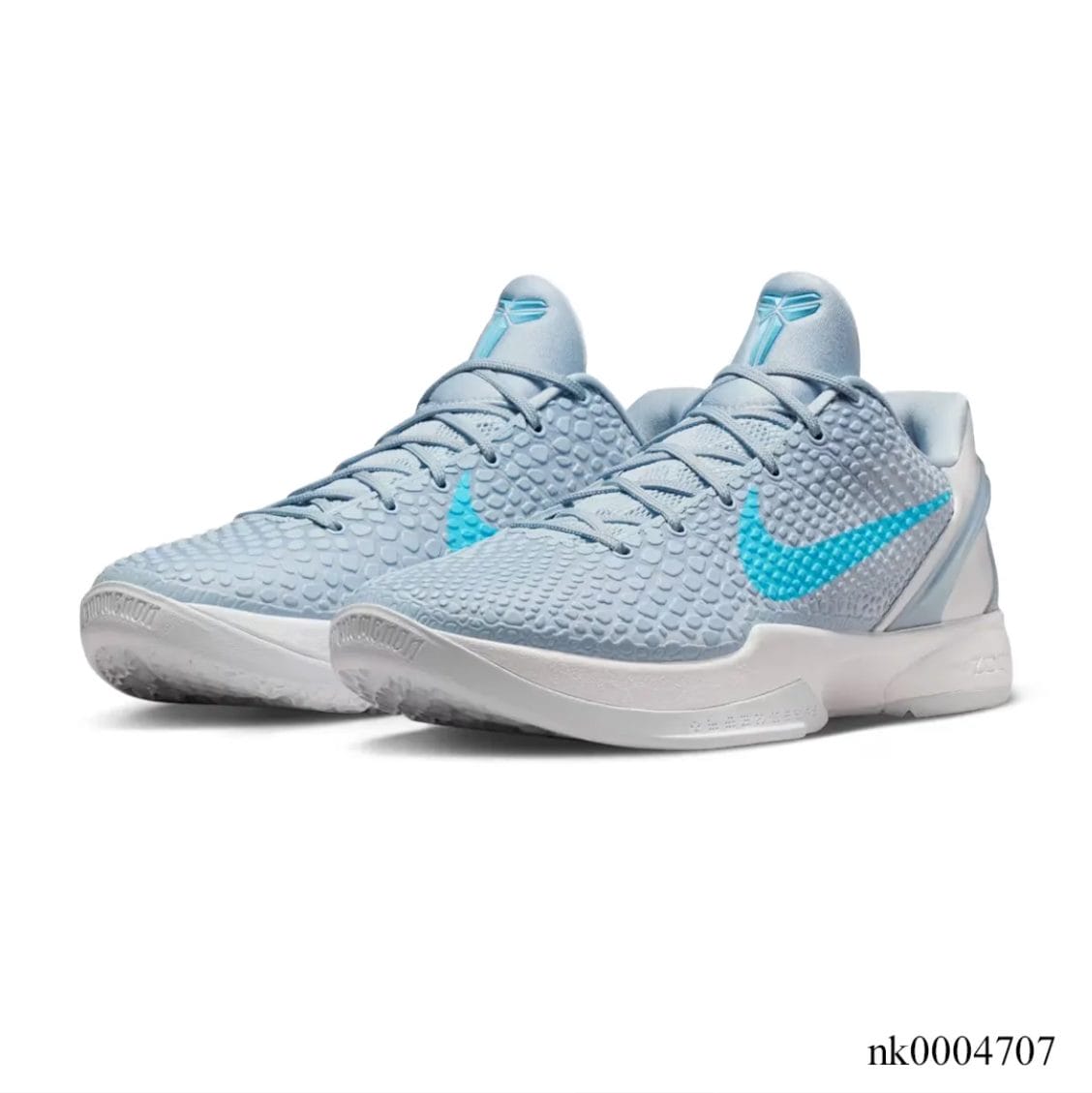 Alternative view of Caitlin Clark x Kobe 6 Protro Light Armory Blue Shoes Sneakers