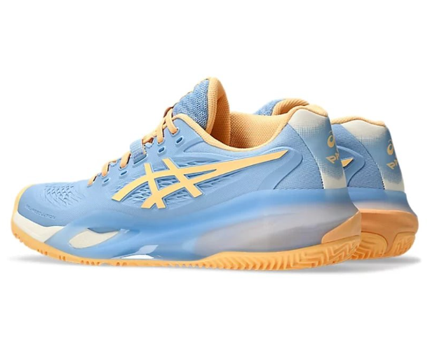 Wmns Asics Gel-Resolution X Padel Stone Wash Orange Glow 1042A285-400 - Image 5