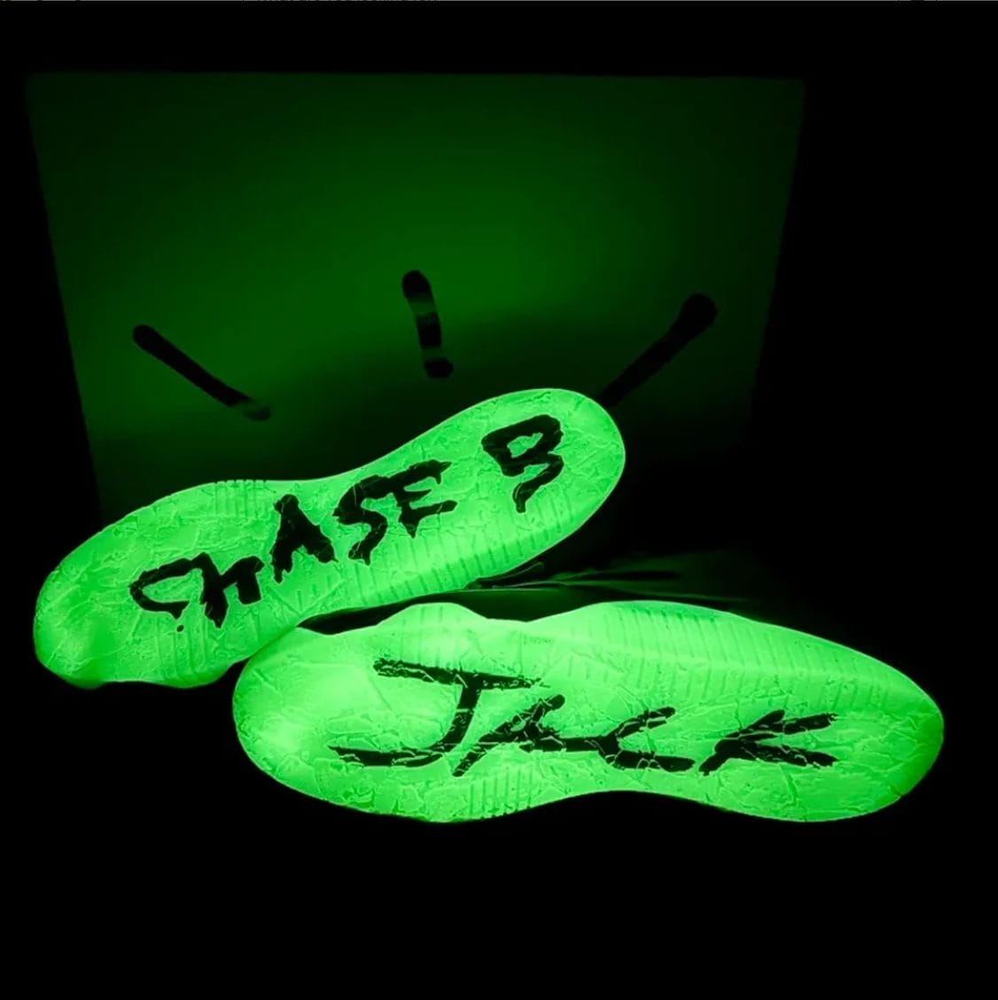 Alternative view of Chase B x Travis Scott x Jumpman Jack Shoes Sneakers
