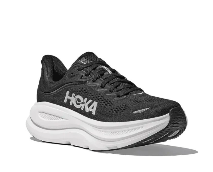 Hoka One One Bondi 9 Black White 1162012-BWHT - Image 2