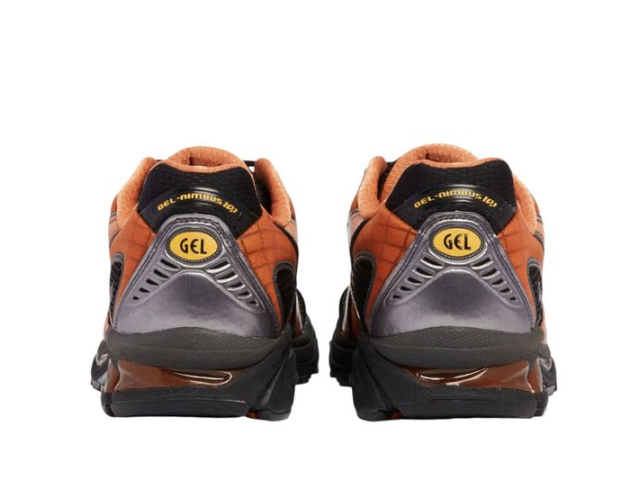 Asics Gel-Nimbus 10.1 Black Rust Orange 1203A543-004 - Image 4