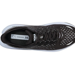 Alternative view of Hoka One One Kawana Black White 1123163-BWHT