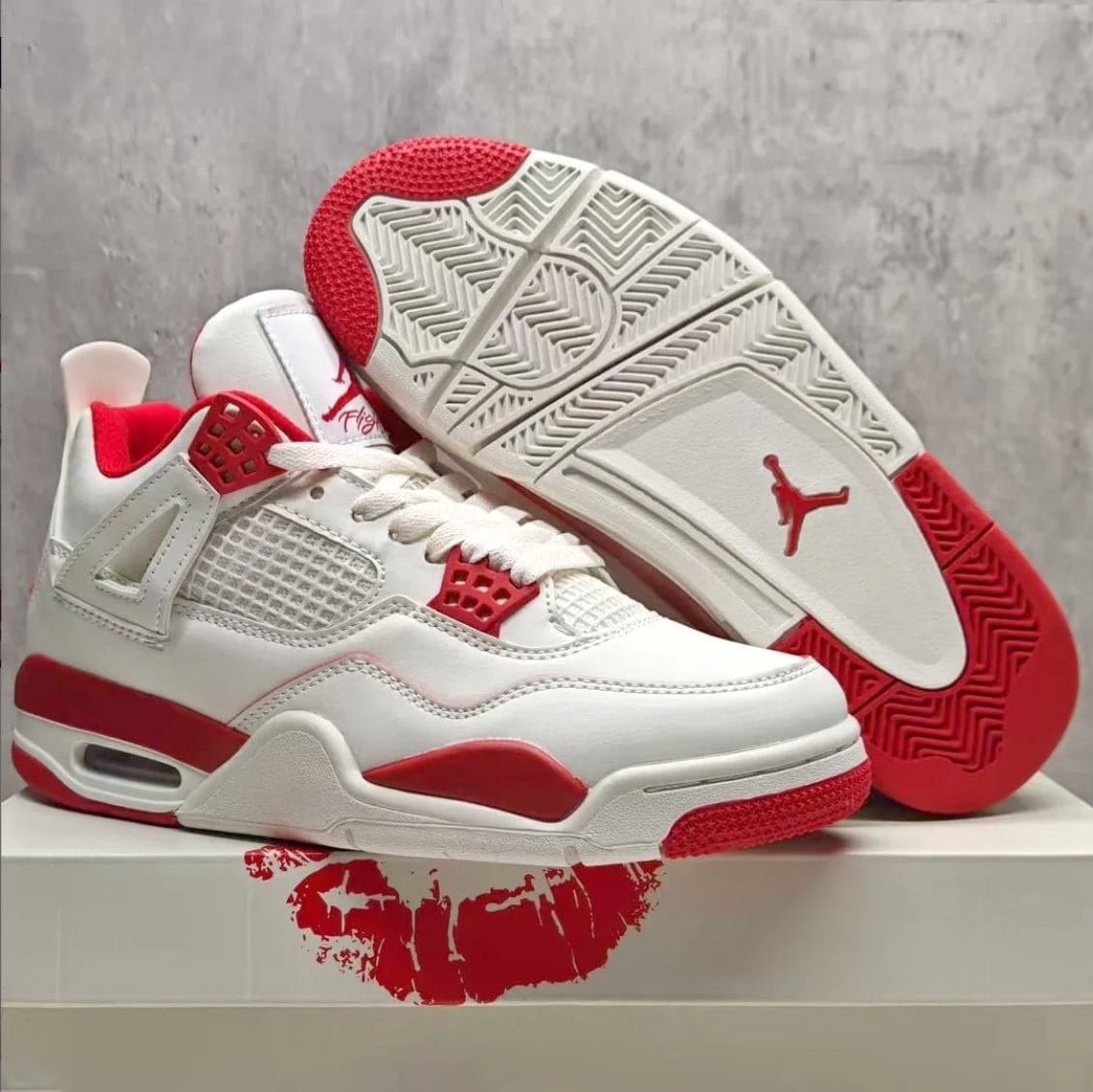 Air Jordan 4 Sierra Red Shoes Sneakers - Image 10