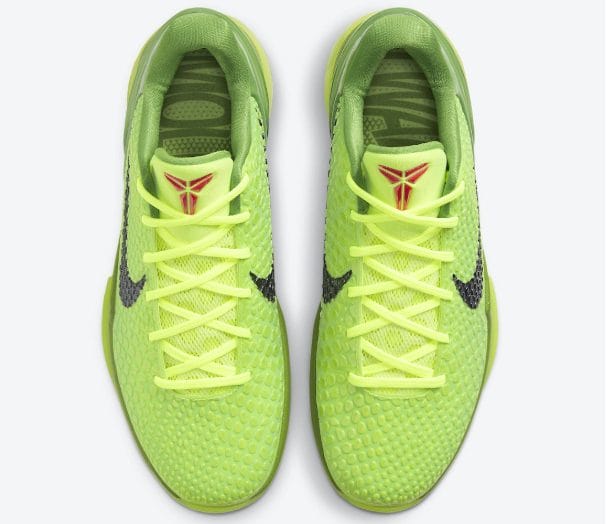Zoom Kobe 6 Protro Grinch 2020 CW2190 300 - Image 6