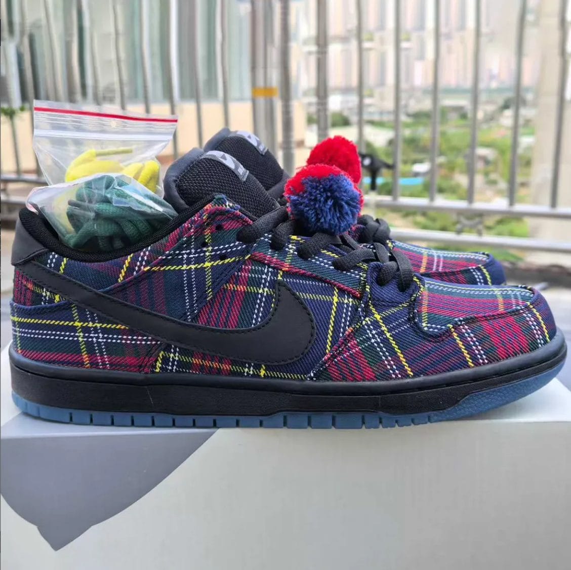 Nardwuar x Dunk Low SB Pro Tartan Shoes Sneakers - Image 9