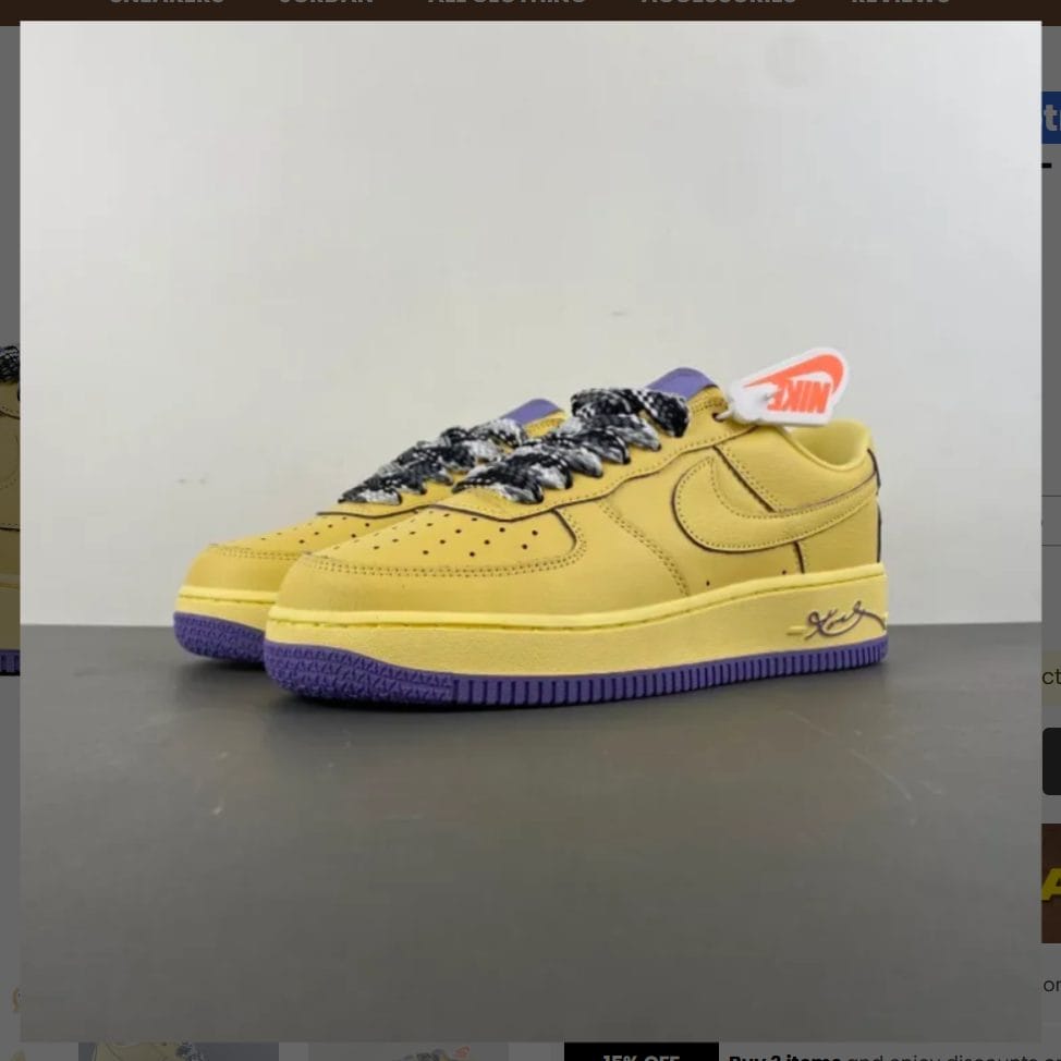 Kobe Bryant x Air Force 1 Low Protro Mamba Mentality Shoes Sneaker - Image 3