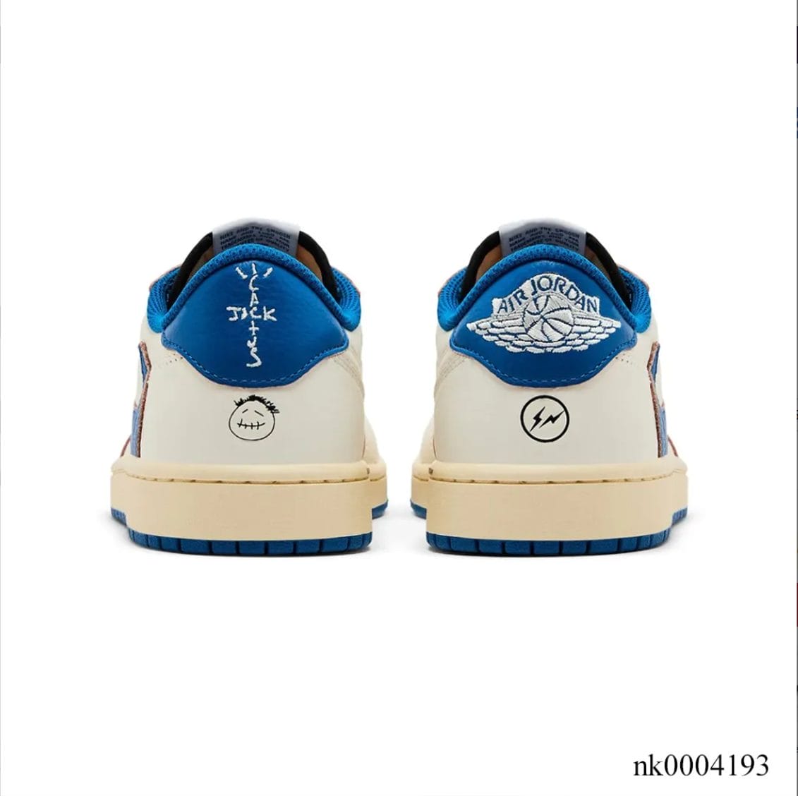 Travis Scott x Fragment x Air Jordan 1 Low 2025 Shoes Sneakers - Image 14