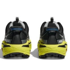 Alternative view of Hoka One One Mafate Three 2 Black Citrus 1141572-BHK