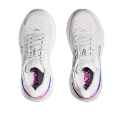 Alternative view of Hoka One One Bondi 9 Cosmic Grey White Mesh 1162012-CYWH
