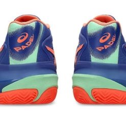 Alternative view of Asics Gel-Resolution X Padel Dark Cobalt Vivid Coral 1041A492-402