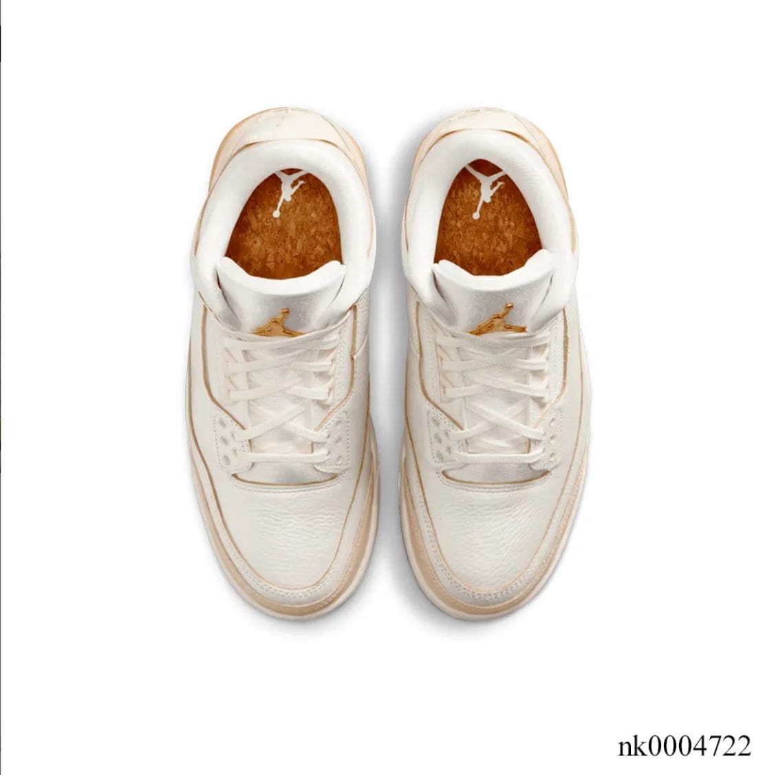 Air Jordan 3 Champagne and Oysters Shoes Sneakers - Image 3