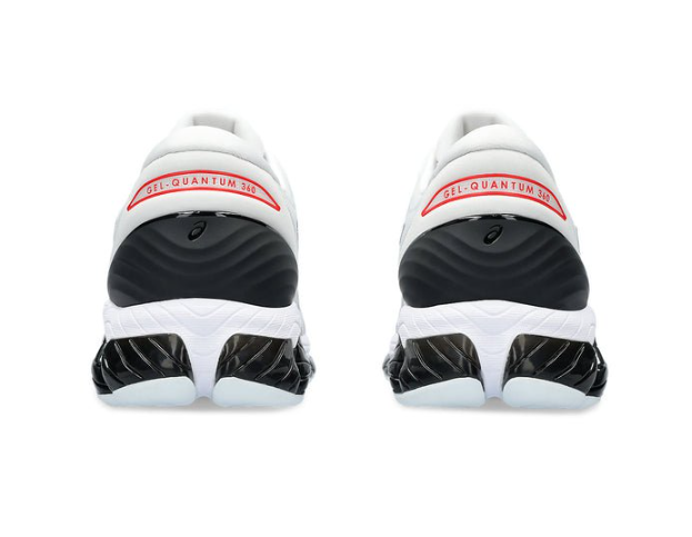 Asics Gel Quantum 360 8 White Black Red 1203A305-101 - Image 5