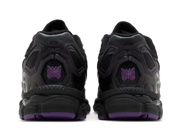 Needles x Asics Gel NYC Black Purple 1201B008-001 - Image 3