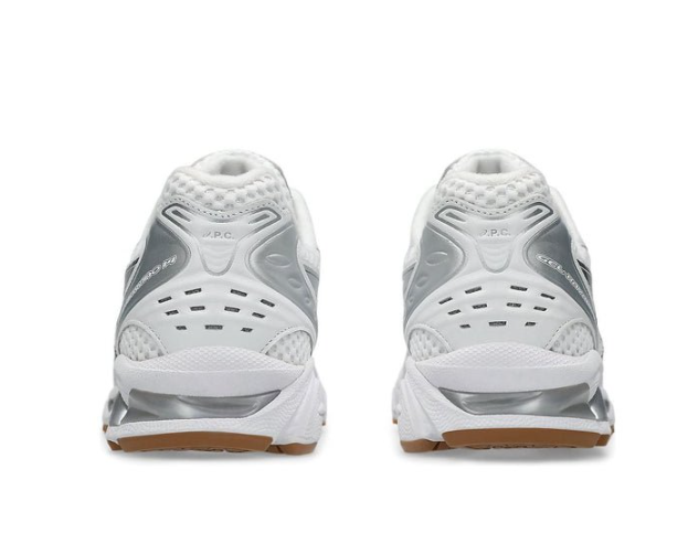 Asics Gel-Kayano 14 A.P.C. White Pure Silver 1203A727-100 - Image 4