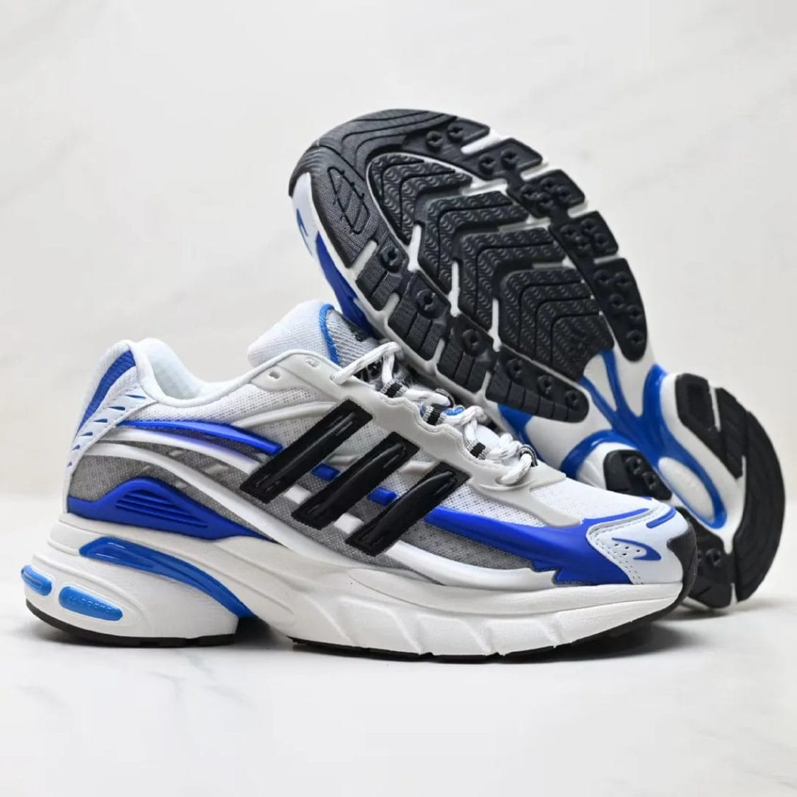 Pharrell x AD Adistar Jellyfish White Blue Shoes Sneakers - Image 3