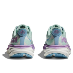 Alternative view of Hoka One One Clifton 9 Sunlit Ocean Lilac Mist 1127896-SOLM
