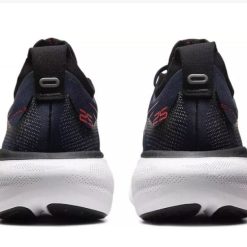 Alternative view of Asics Gel Nimbus 25 Midnight Electric Red 1011B547-401