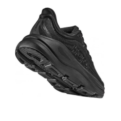 Alternative view of Hoka One One Bondi 9 All Black 1162011-BBLC