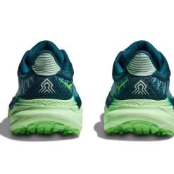 Alternative view of Hoka One One Challenger ATR 7 Ocean Mist Lime Glow 1134498-OMLG
